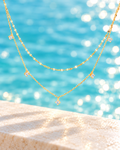 Elara Double-Layer CZ Necklace