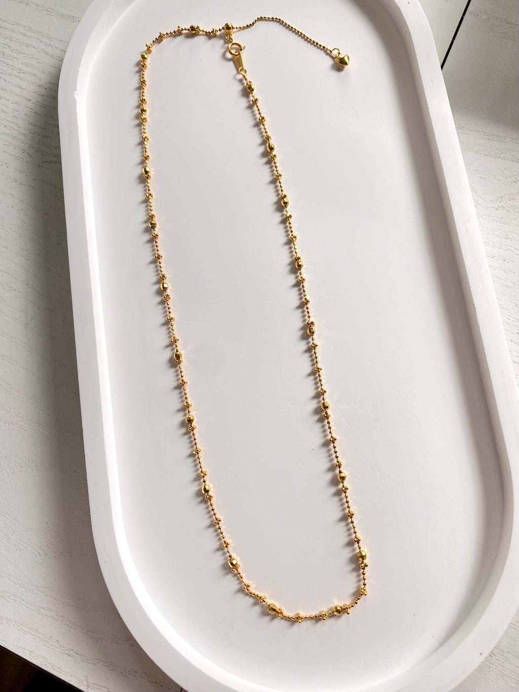 Faye Shimmer Chain Necklace