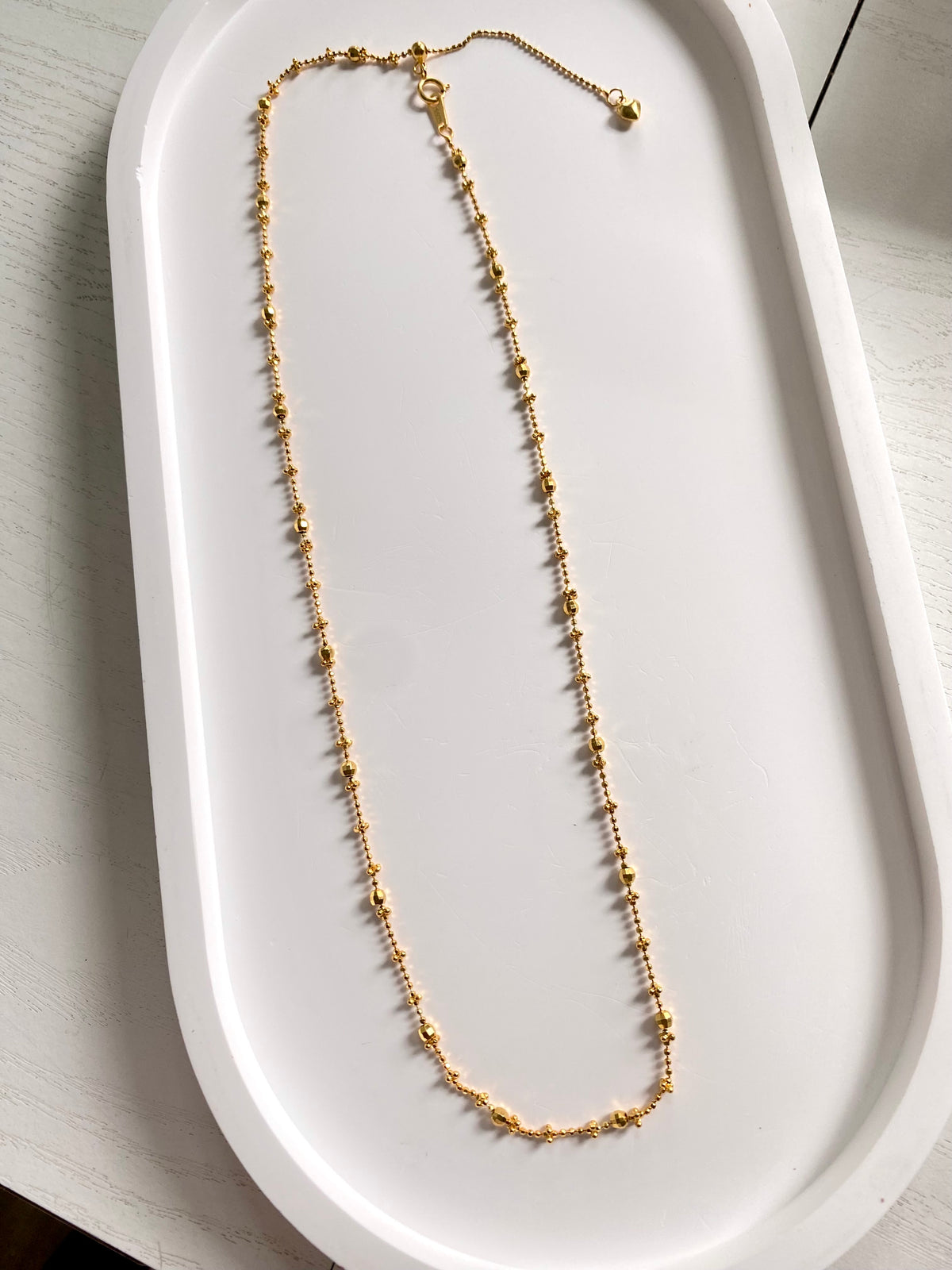 Faye Shimmer Chain Necklace