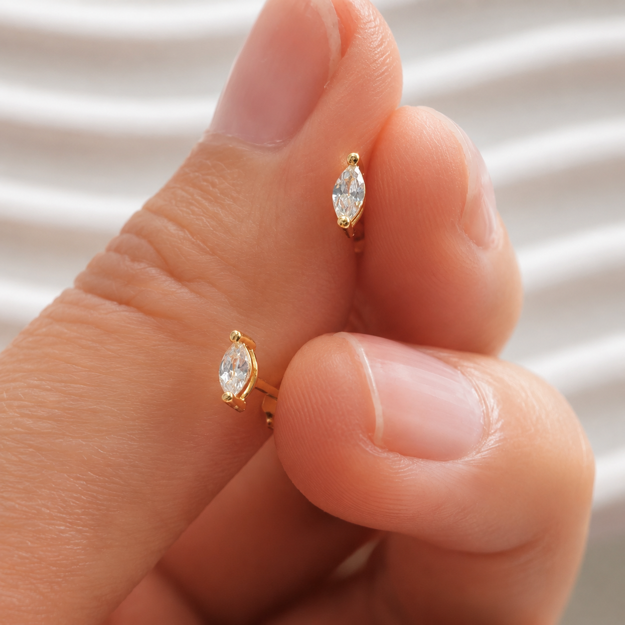 Celeste Marquise Ear Jacket Earrings
