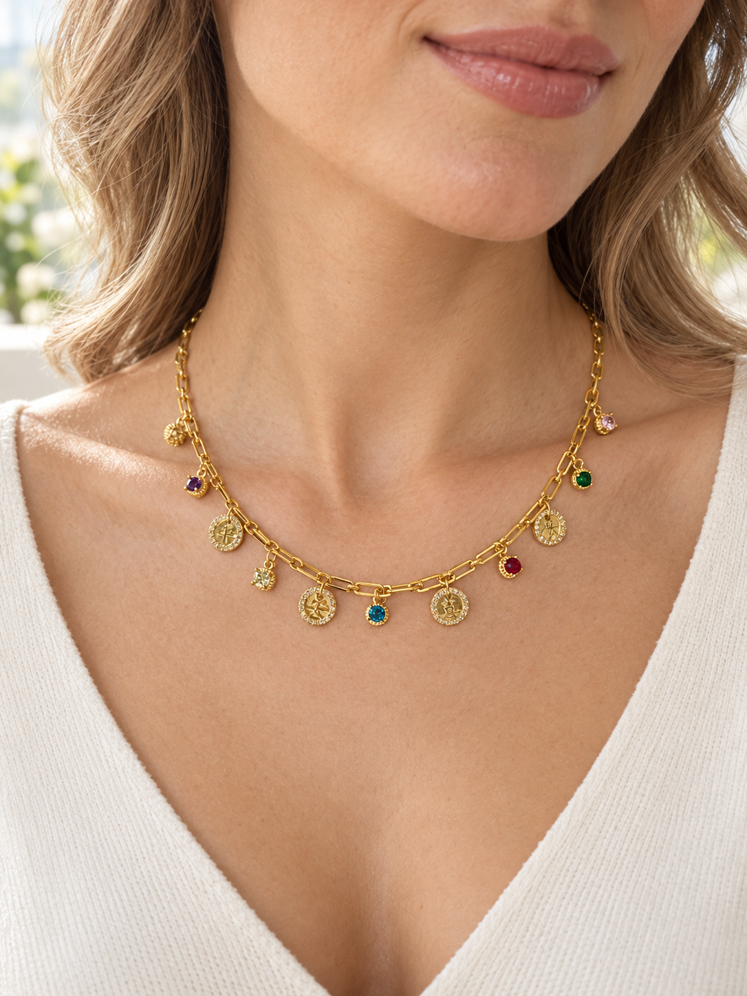 Serena Lucky Charm Necklace