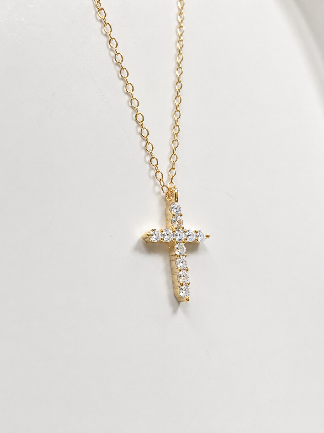 Lumen Cross Necklace