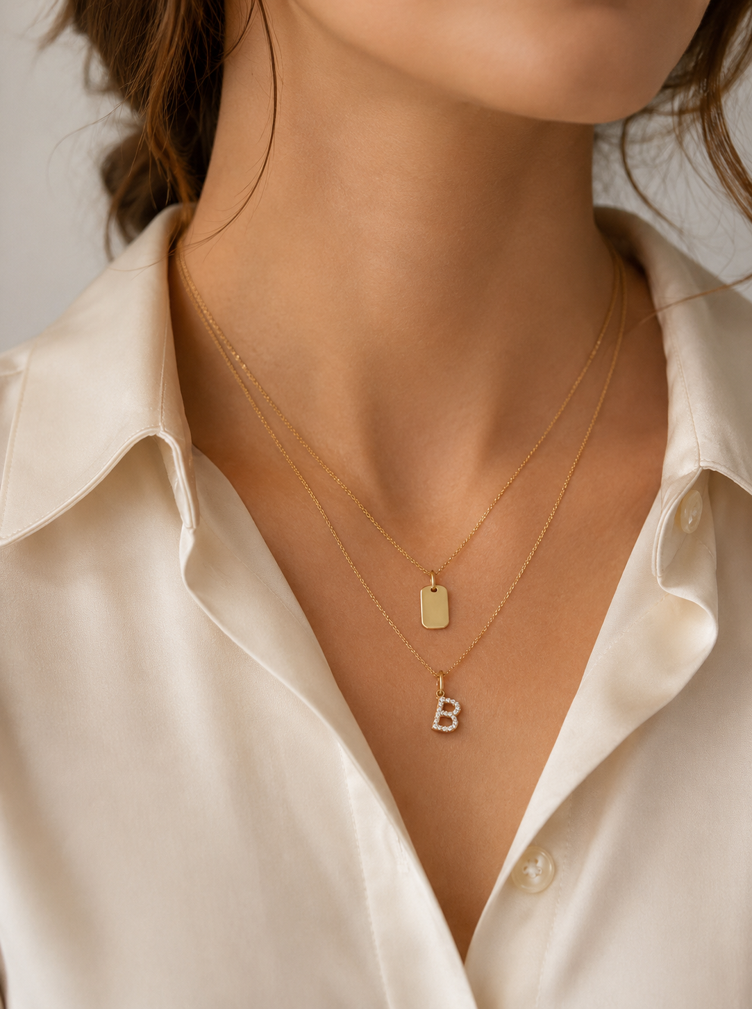 Personalized Initial Letter Pendant