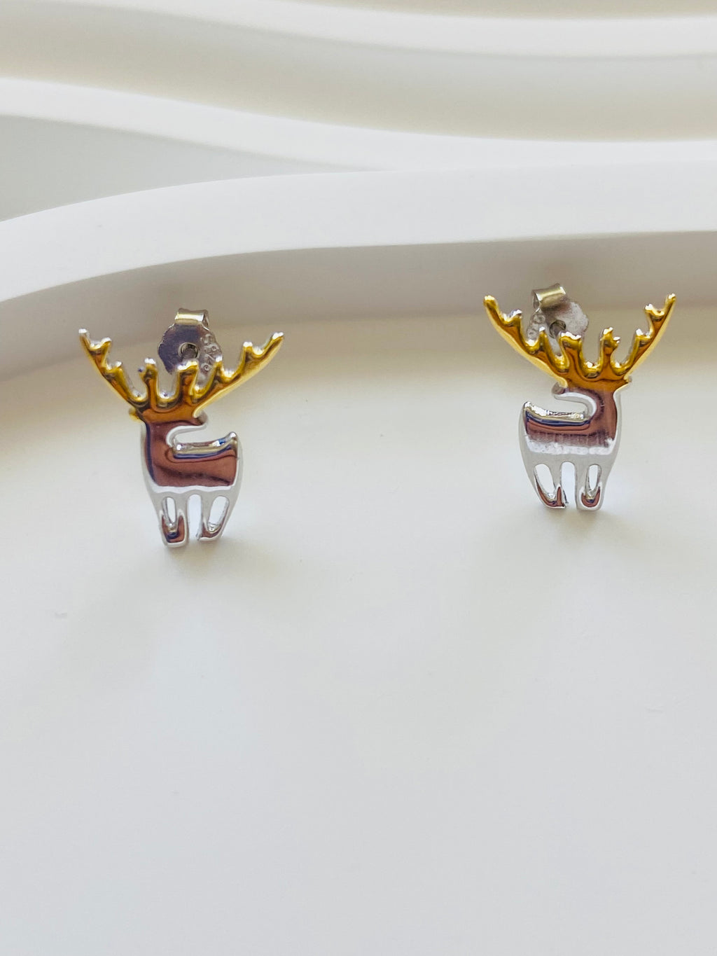 Northern Moose Stud Earrings