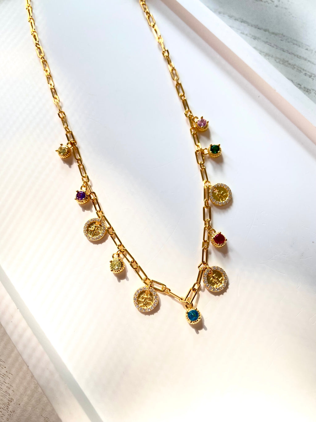 Serena Lucky Charm Necklace
