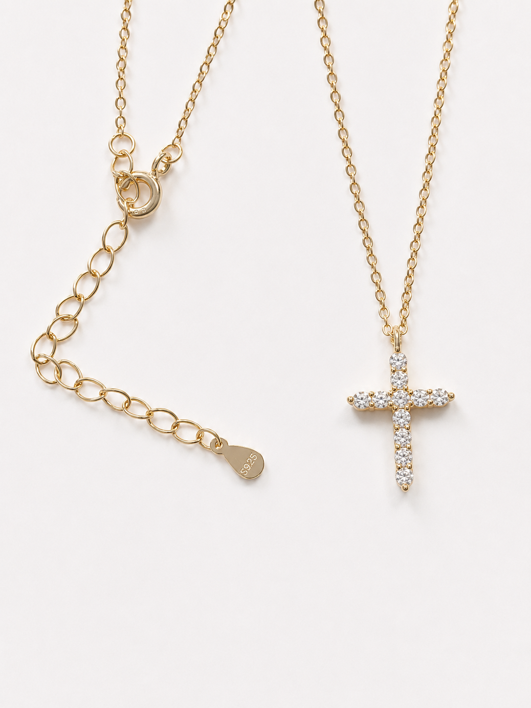Lumen Cross Necklace