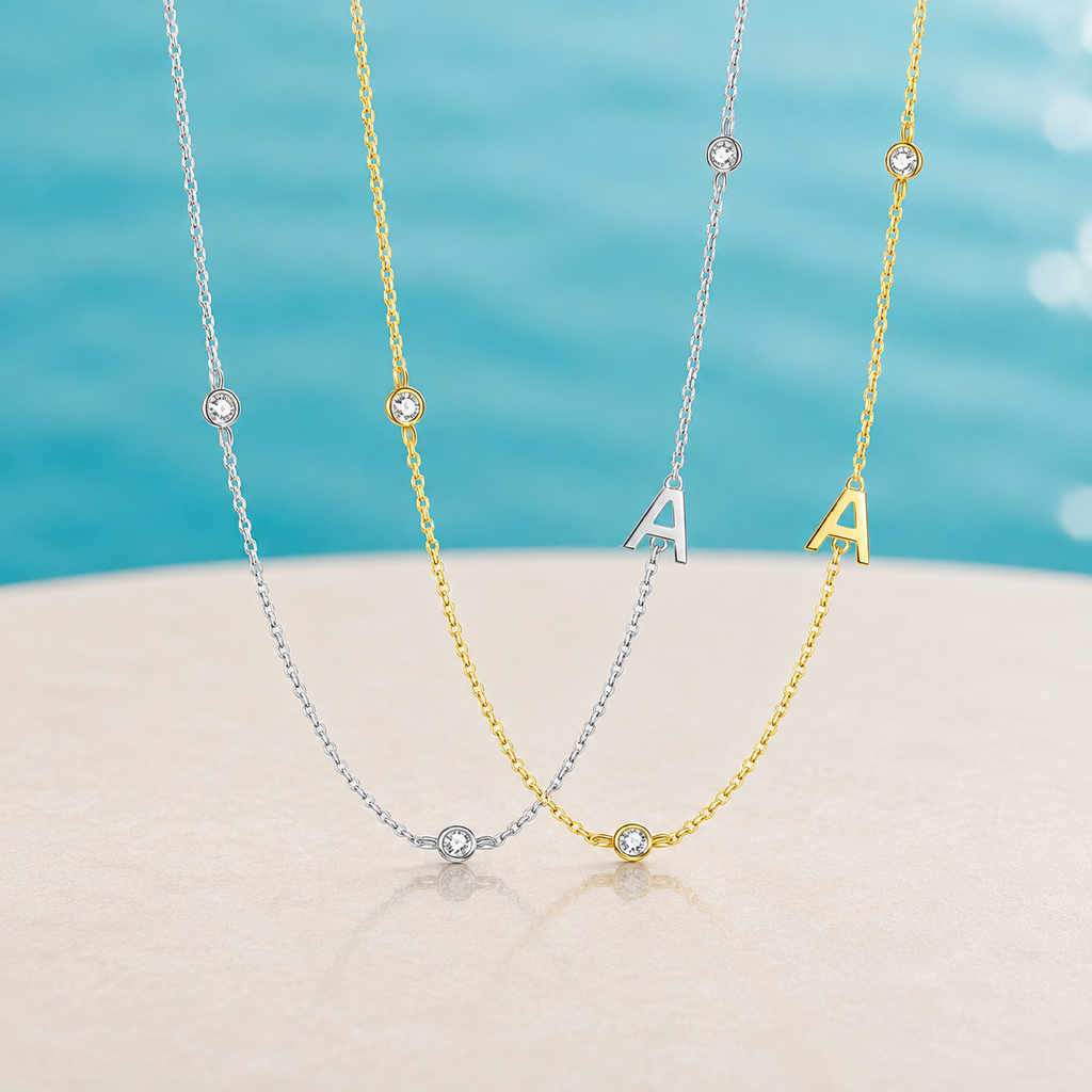 Thea Initial Necklace