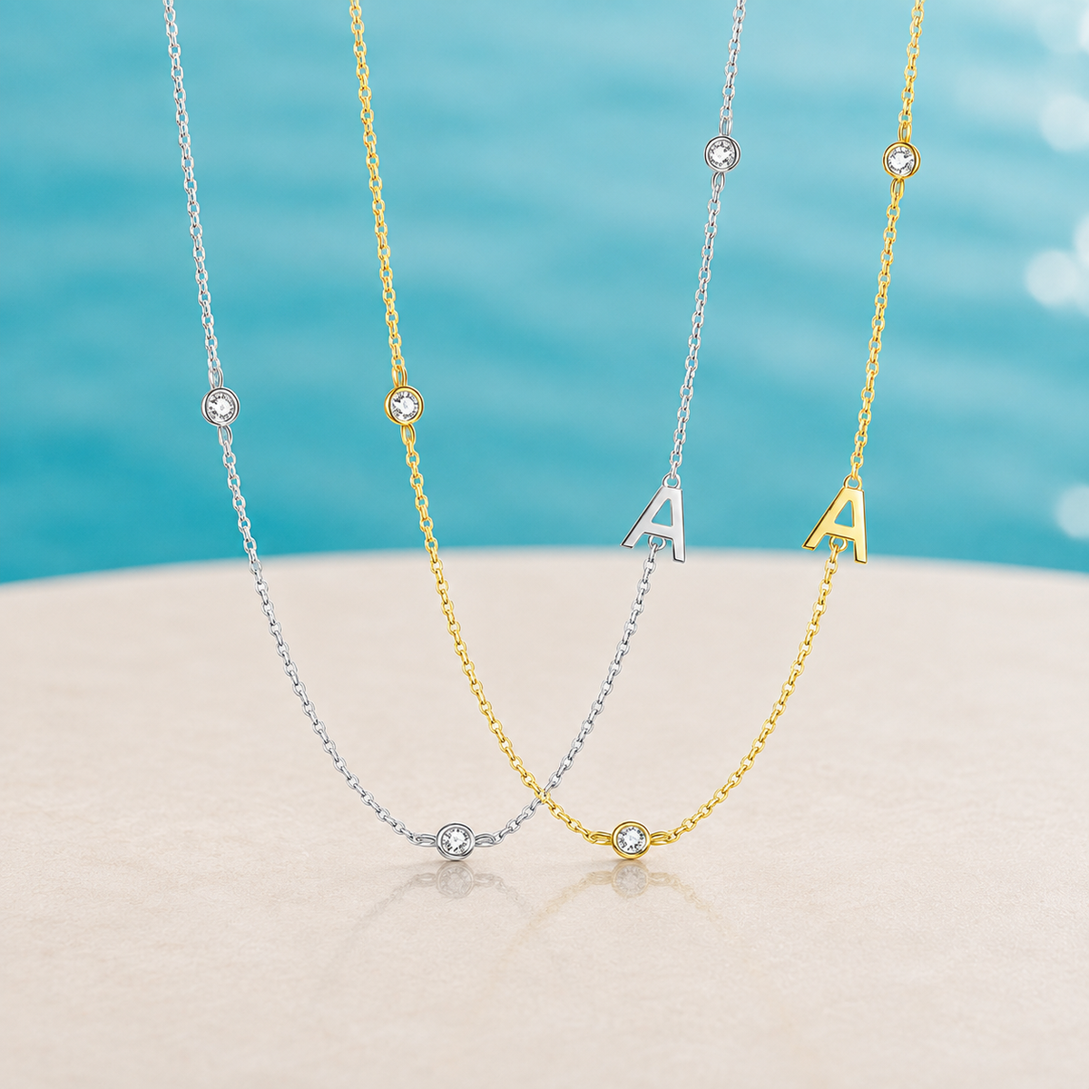 Thea Initial Necklace