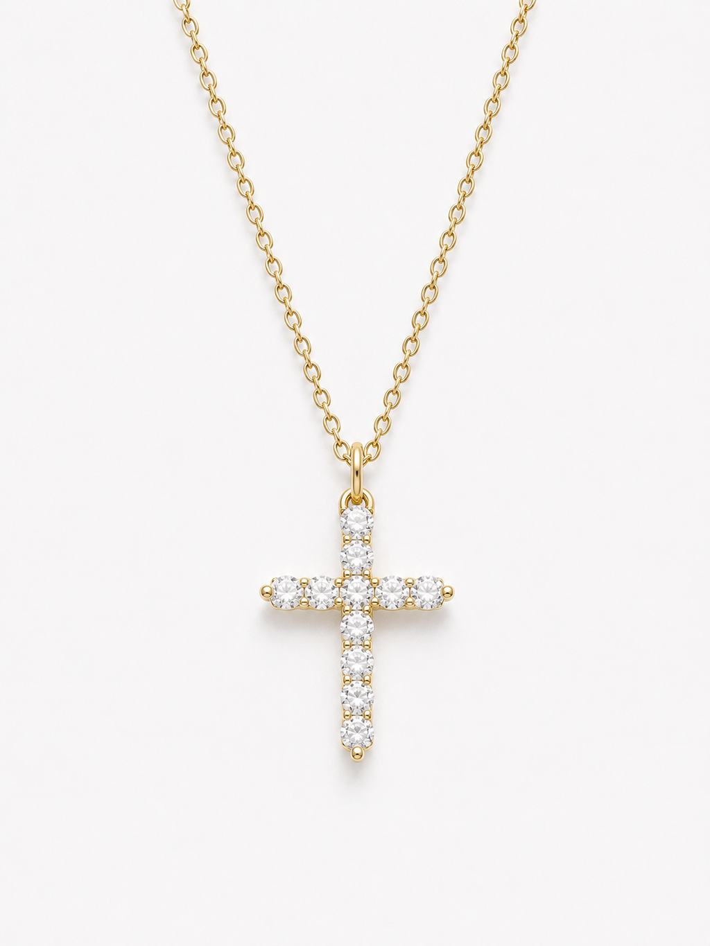 Lumen Cross Necklace