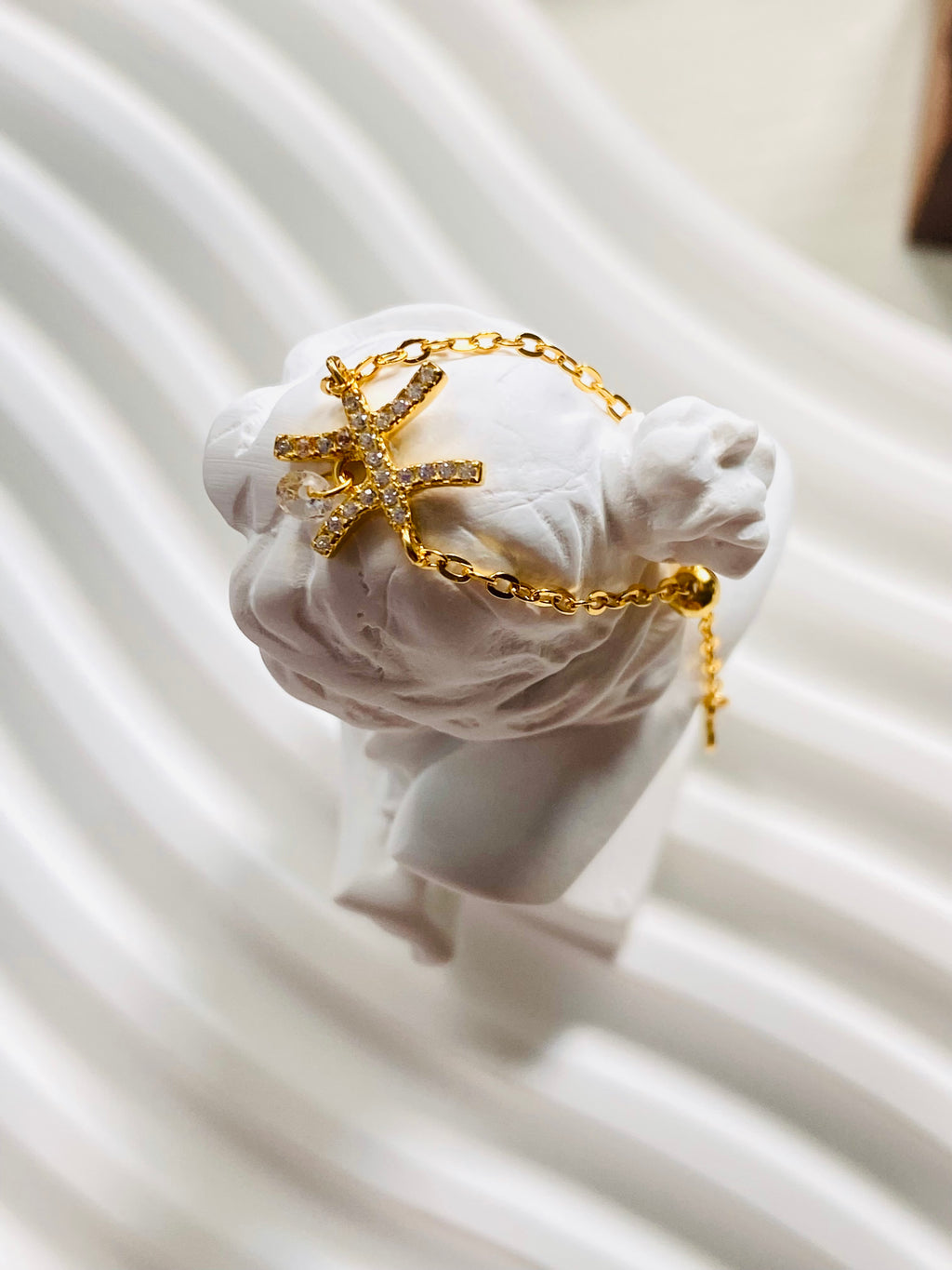 Celestial Zodiac Charm Slider Ring