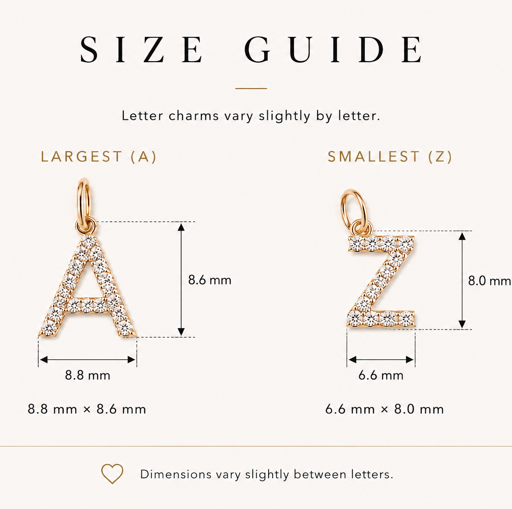 Personalized Initial Letter Pendant