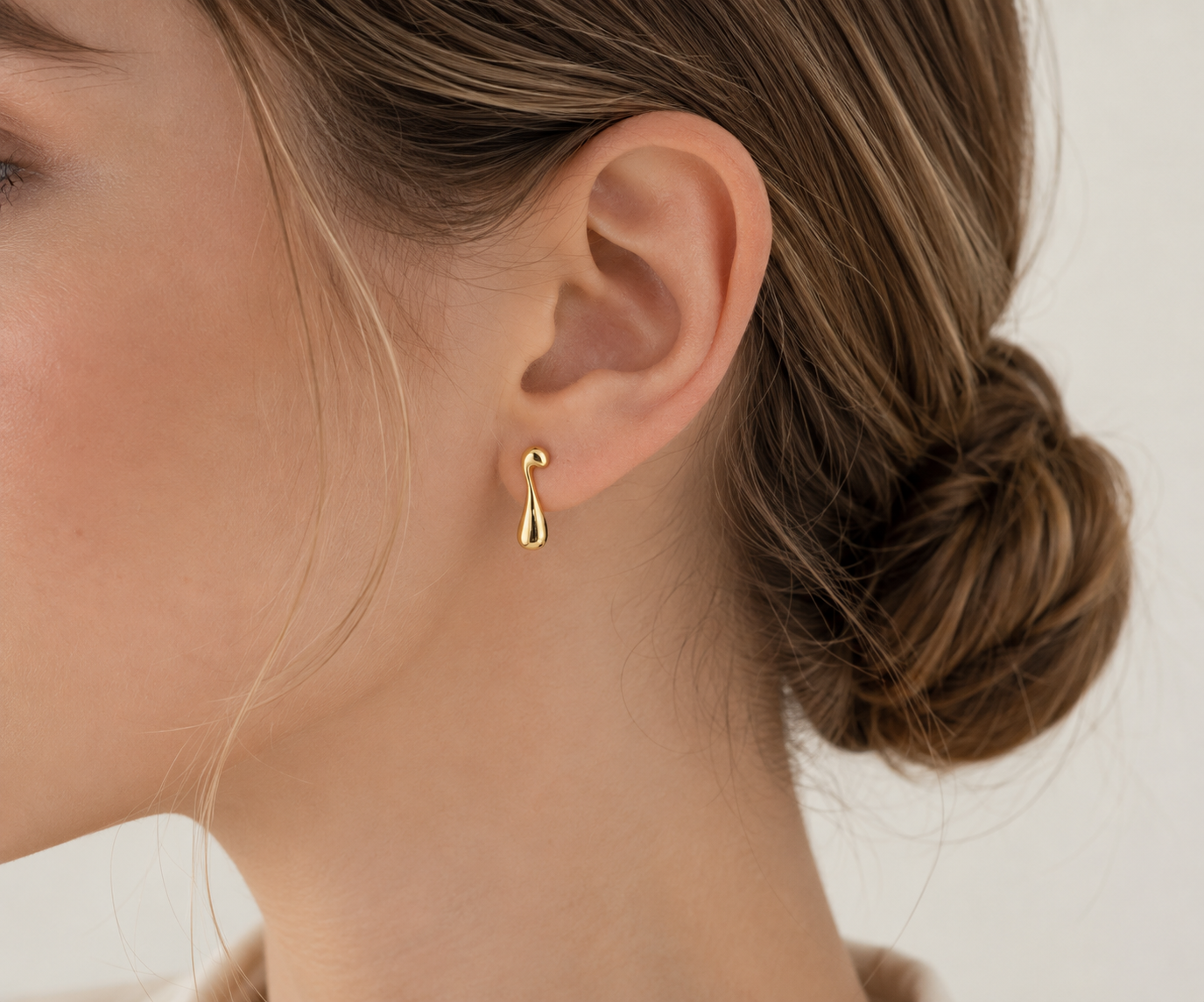 Muse Duo Asymmetrical Stud Earrings