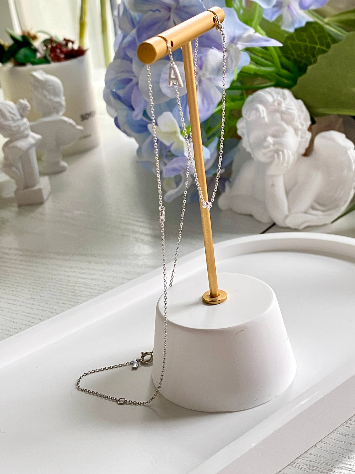Thea Initial Necklace