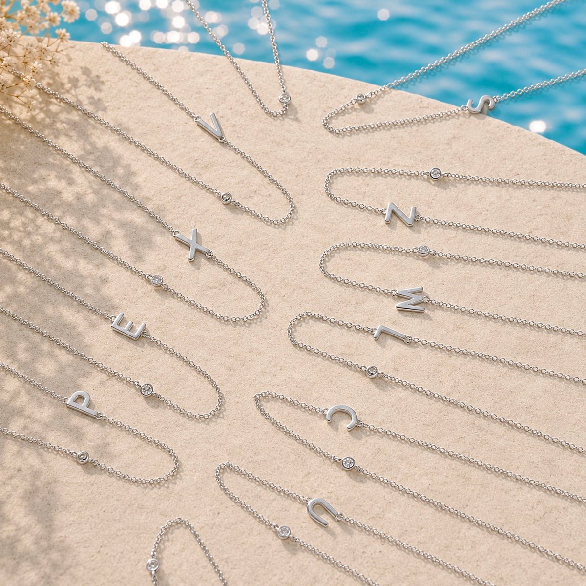Thea Initial Necklace