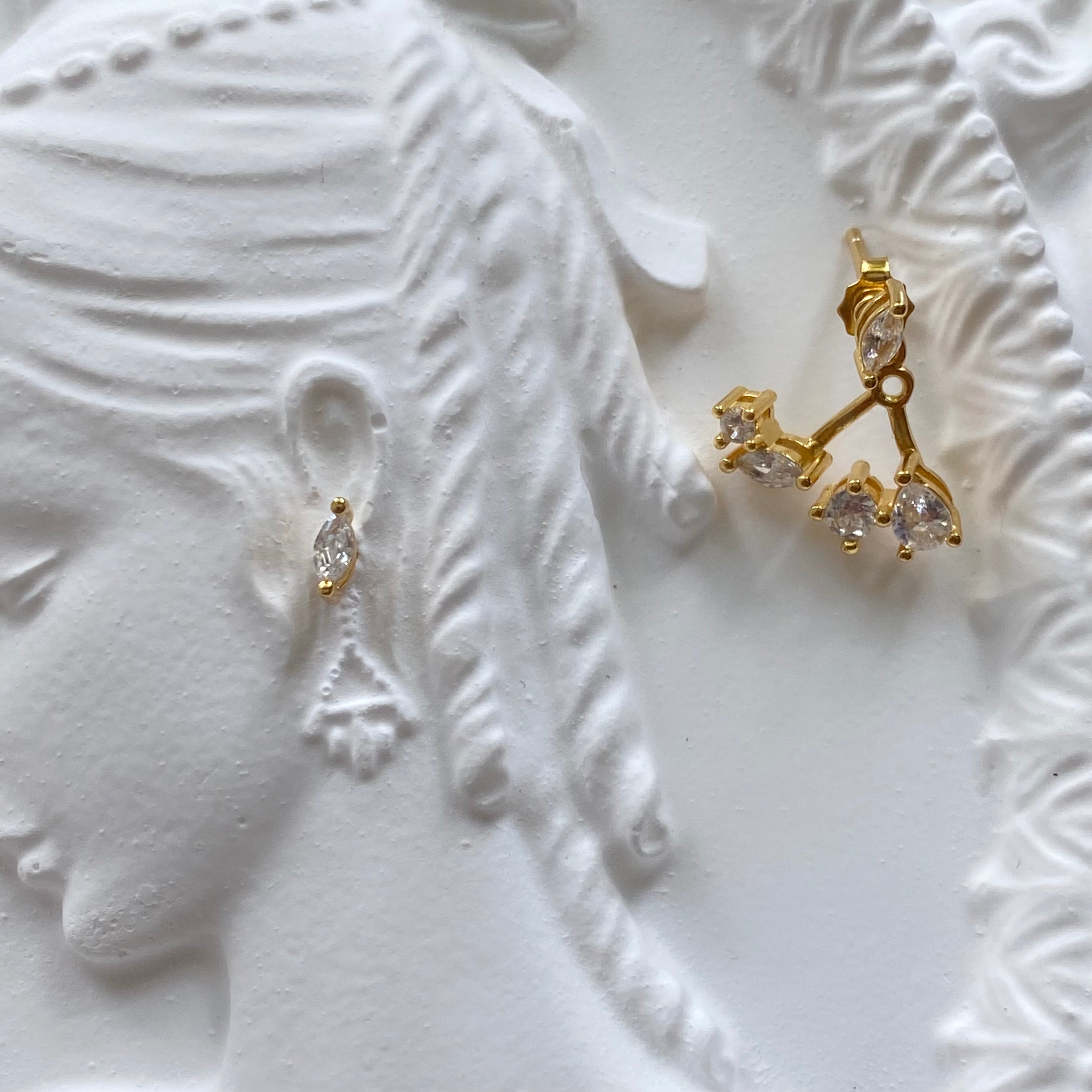 Celeste Marquise Ear Jacket Earrings