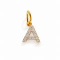 Personalized Initial Letter Pendant