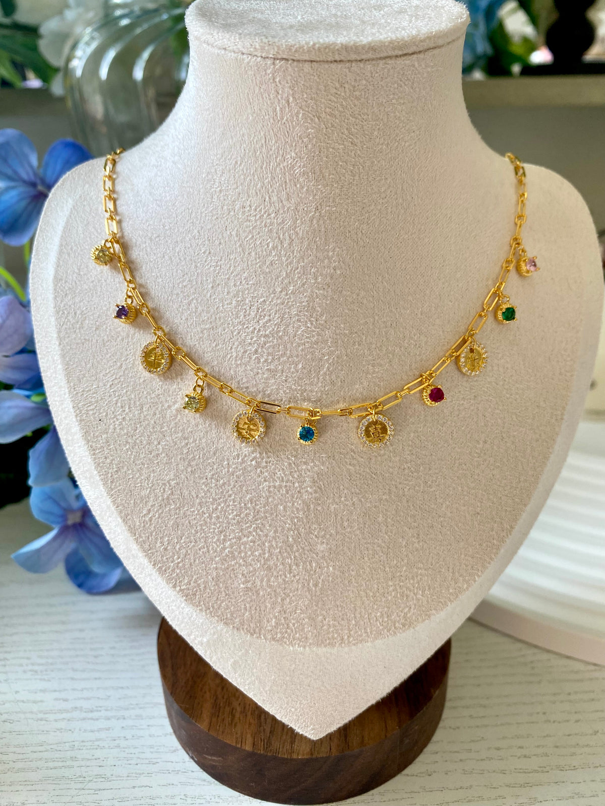 Serena Lucky Charm Necklace