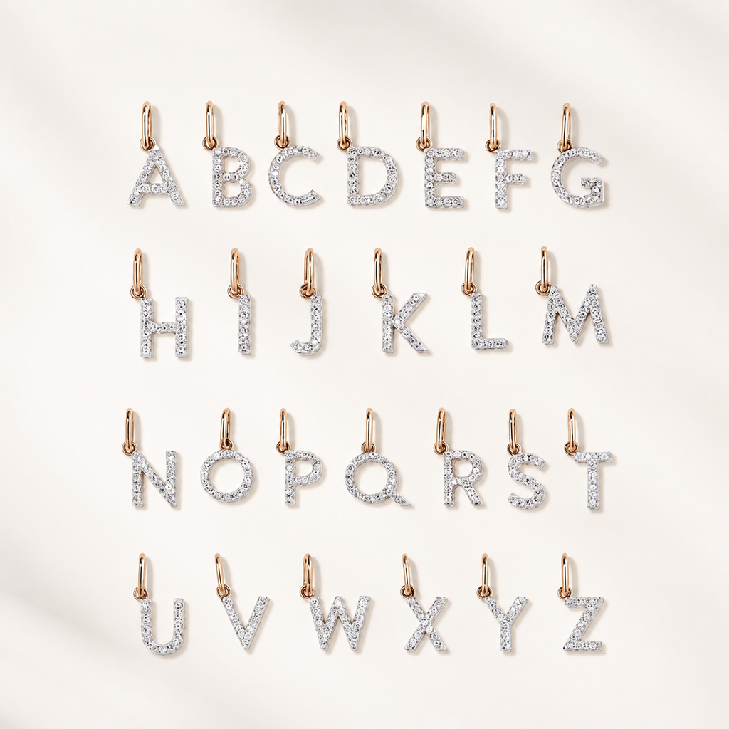 Personalized Initial Letter Pendant