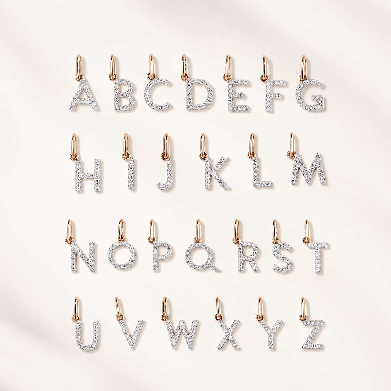 Personalized Initial Letter Pendant