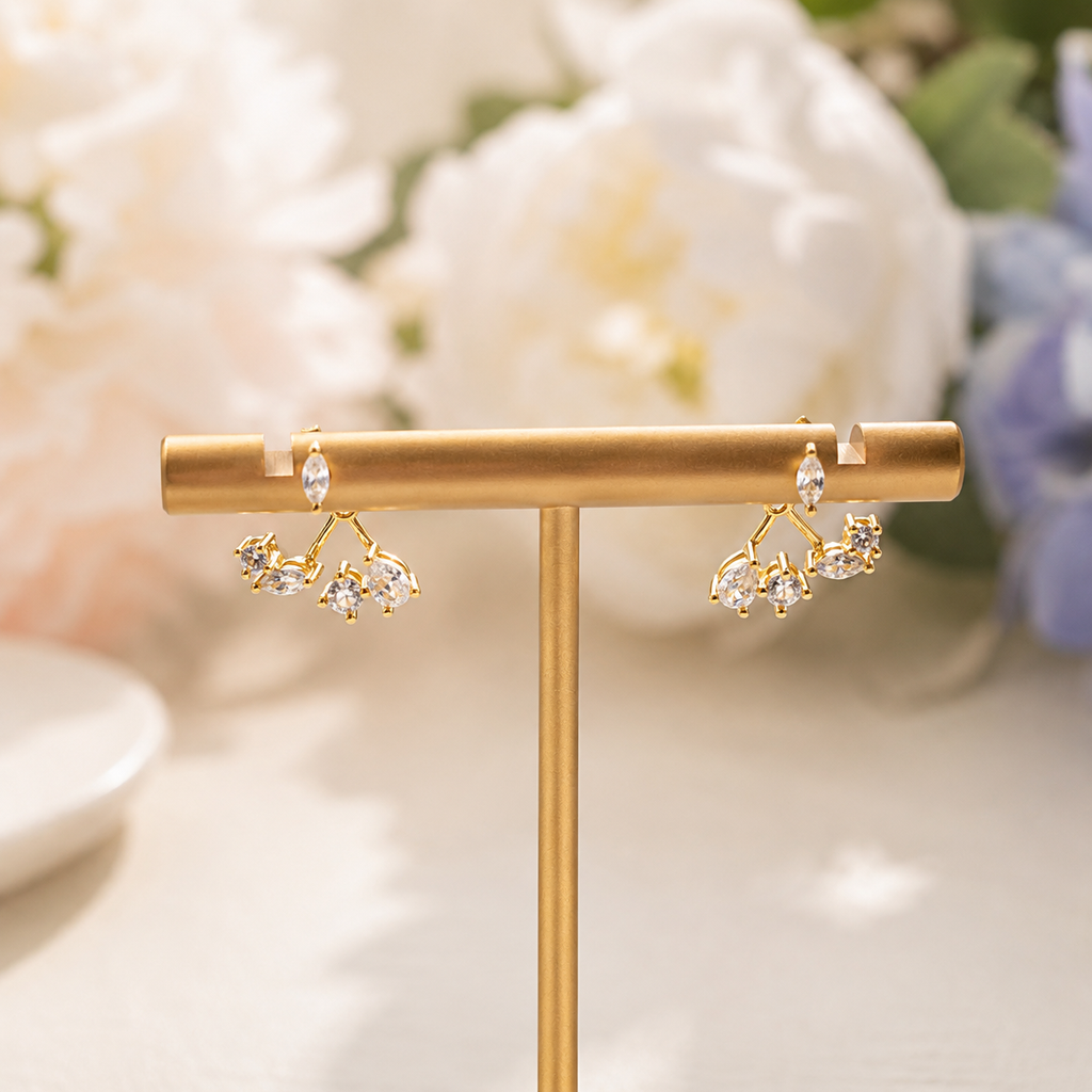 Celeste Marquise Ear Jacket Earrings