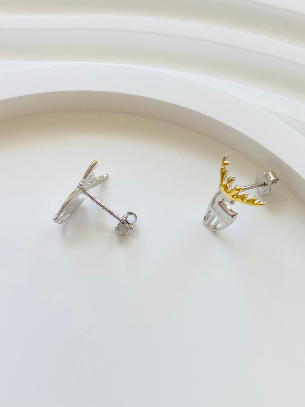 Northern Moose Stud Earrings