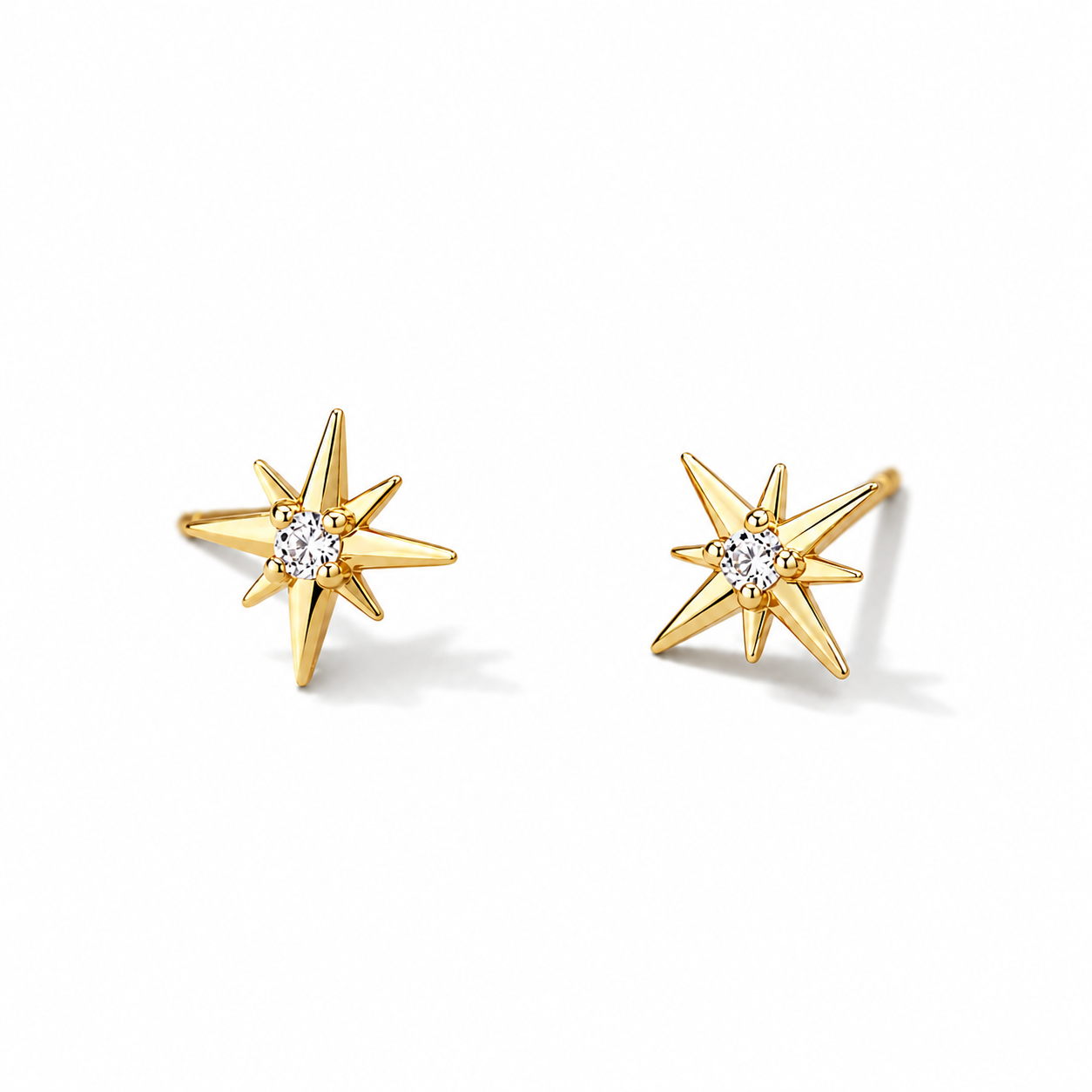 North Star Stud Earrings