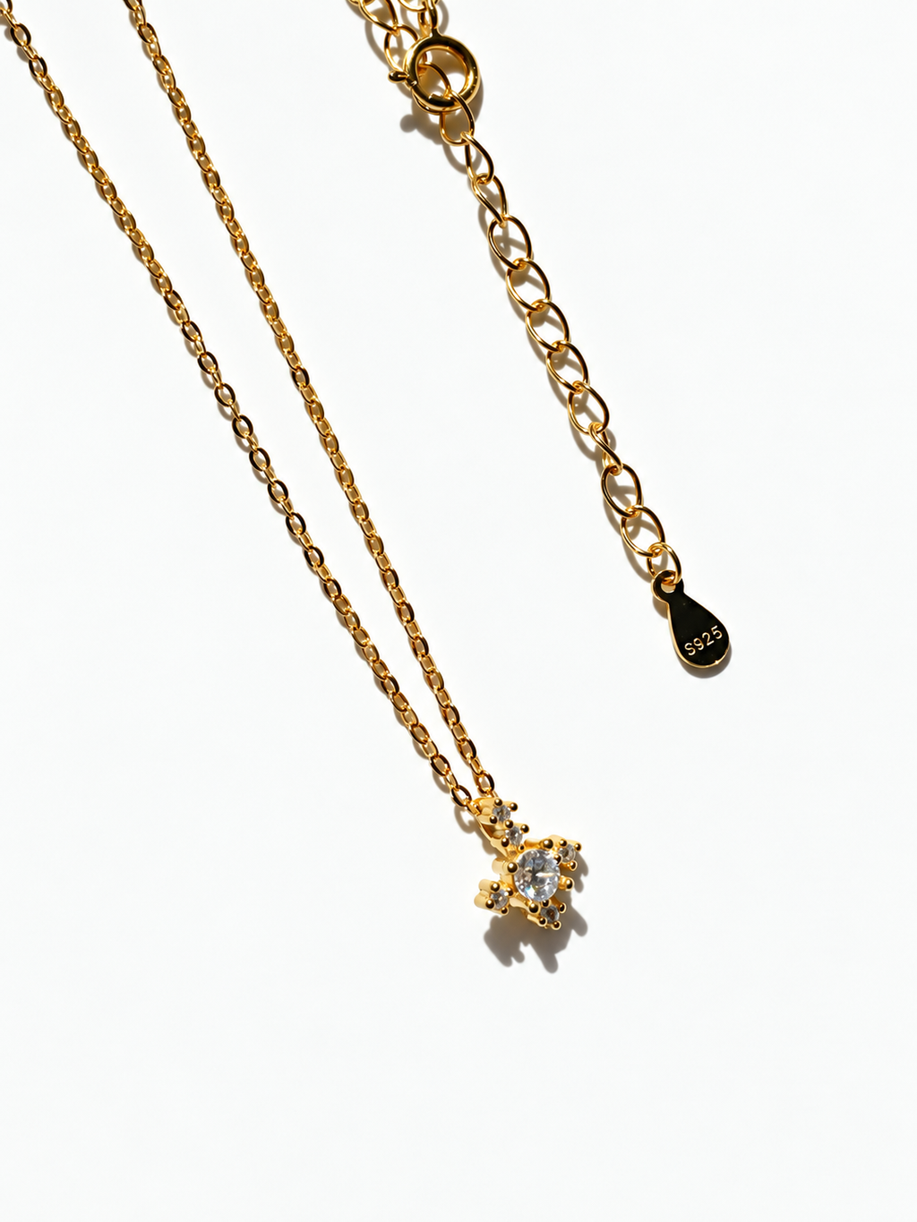 Celeste Birthstone Cross Necklace