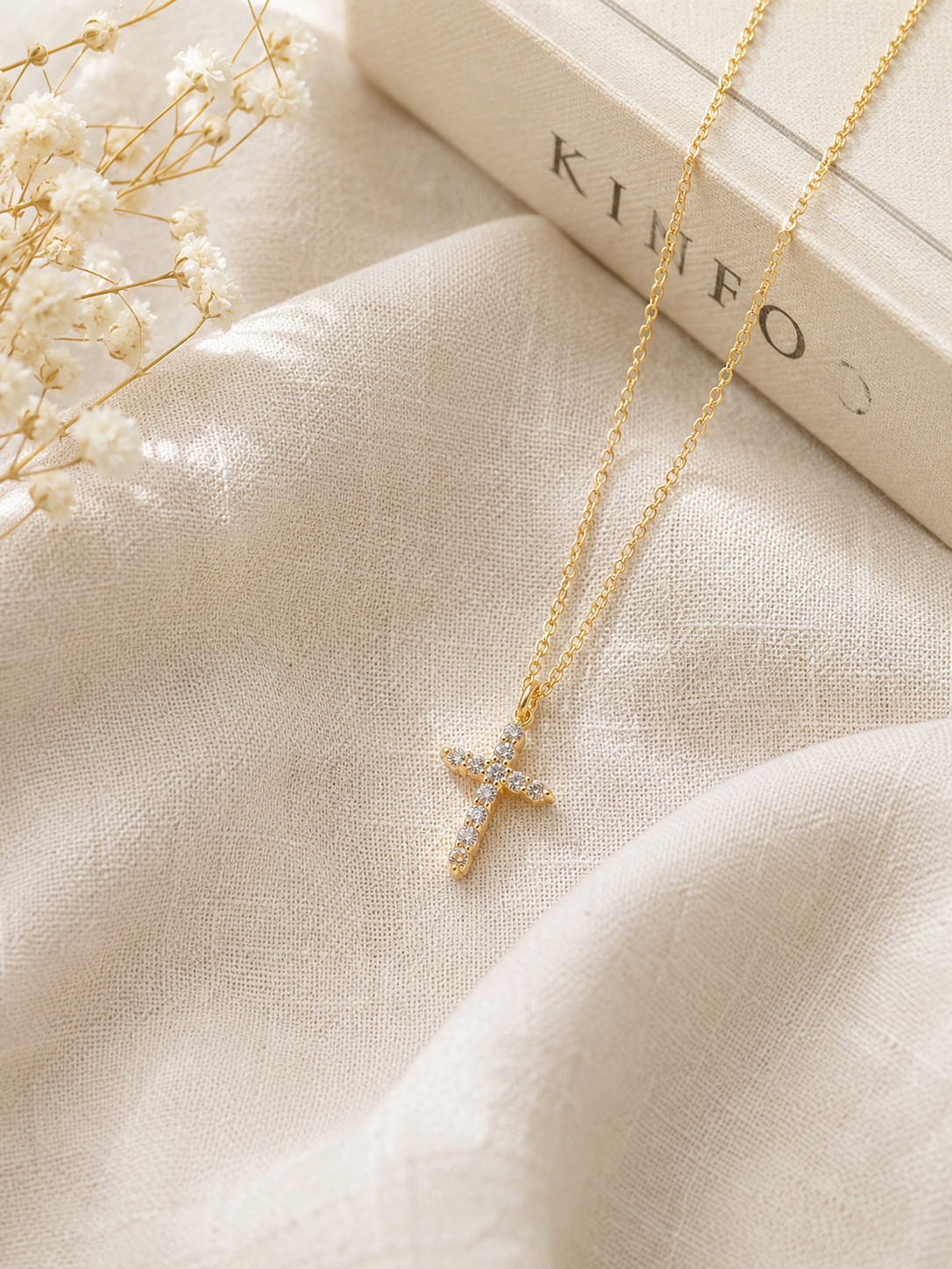 Lumen Cross Necklace