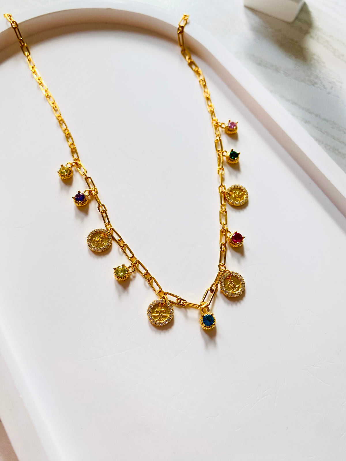 Serena Lucky Charm Necklace