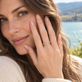Elara Rainbow Bloom Band Ring