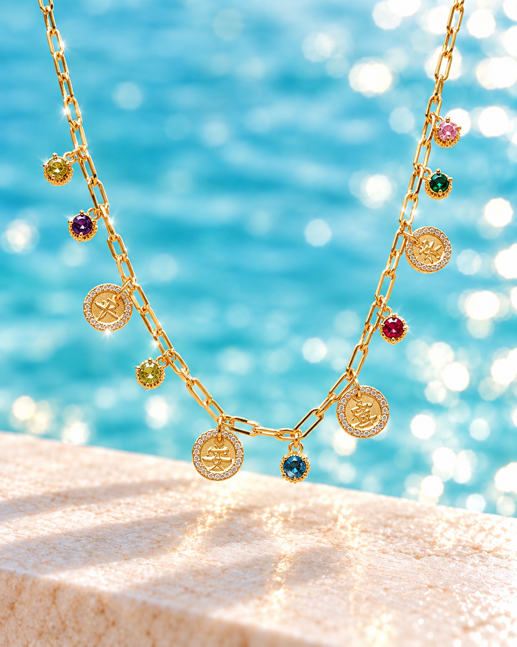 Serena Lucky Charm Necklace