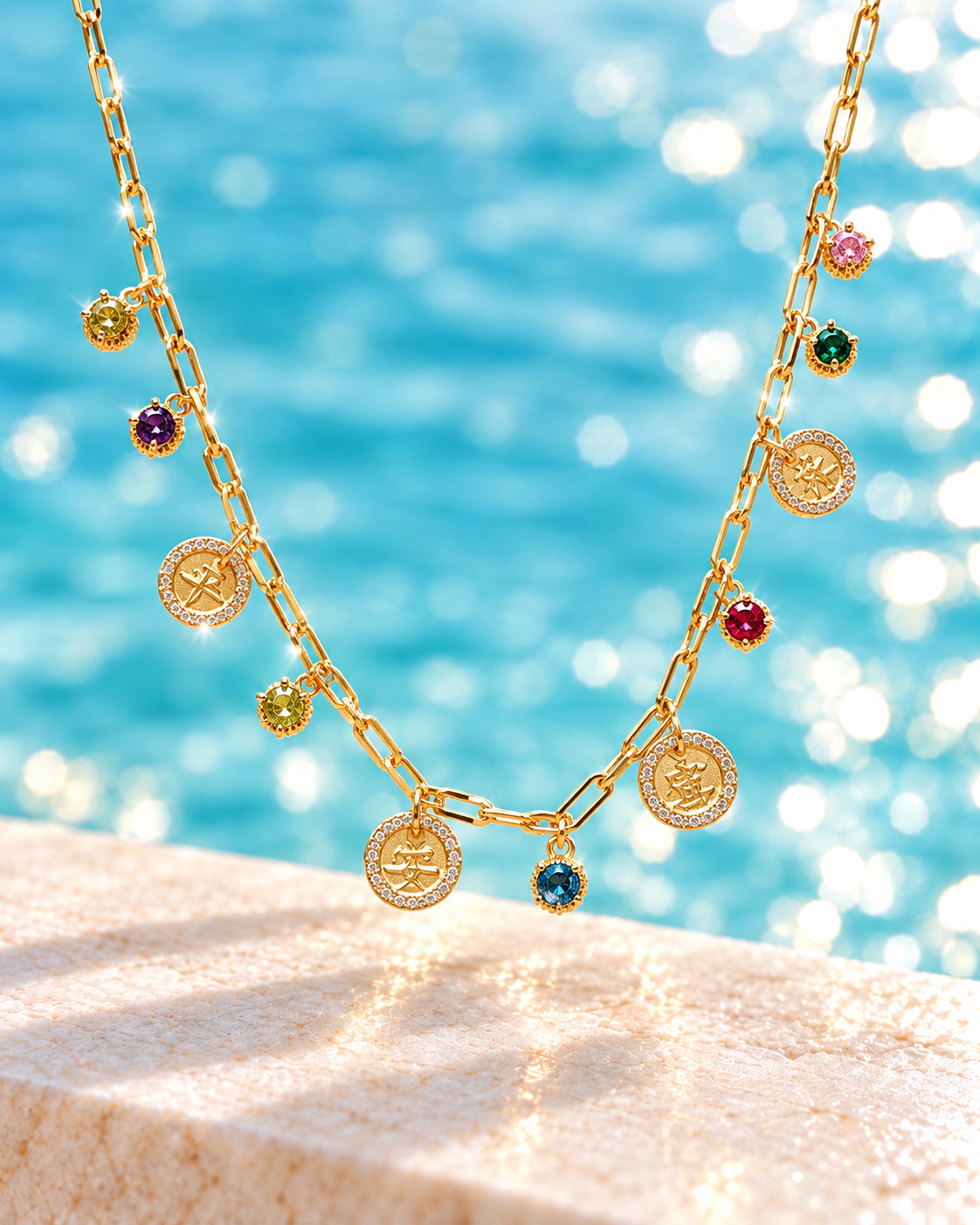 Serena Lucky Charm Necklace