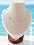 Mira Pearl Station Necklace