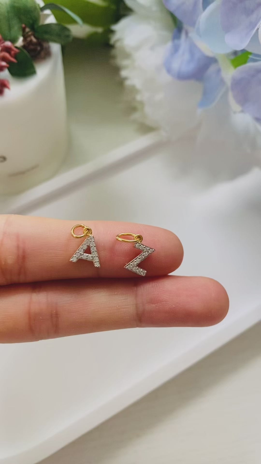 Personalized Initial Letter Pendant